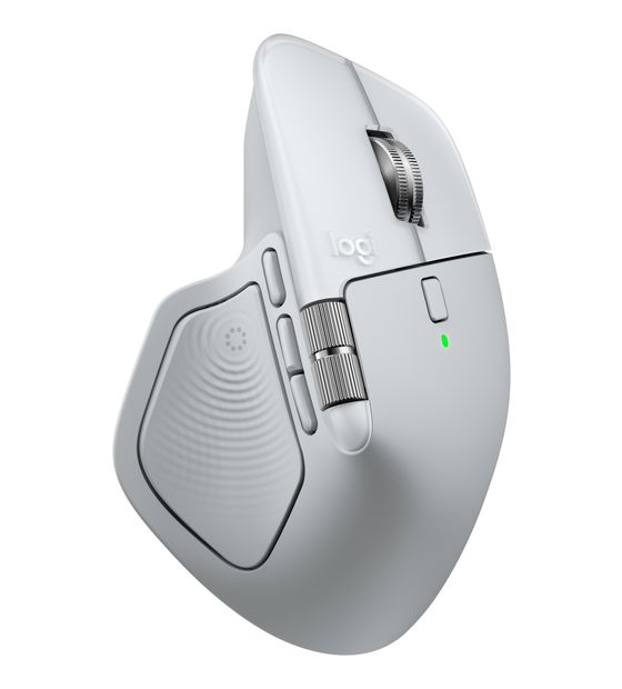 Logitech MX Master 4 for Mac 8000 DPI Büro Maus Laser  (Silber, Weiß) f&uuml;r 129,99 Euro