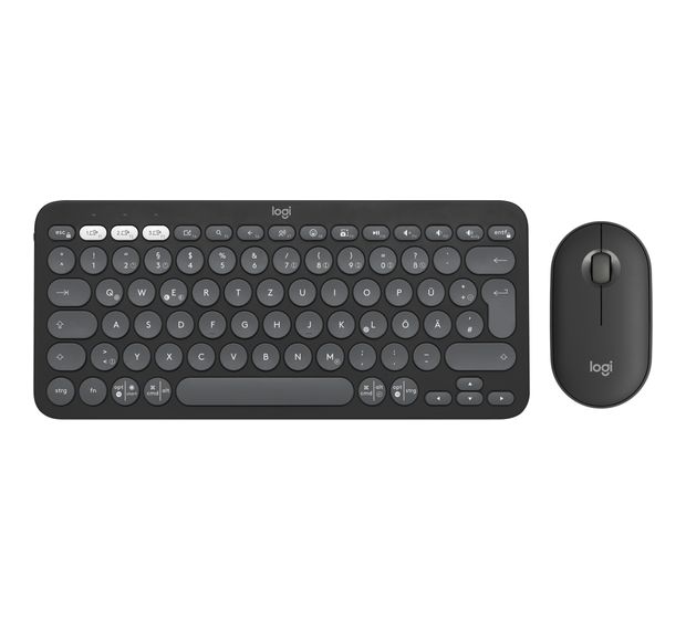 Logitech Pebble 2 Combo Universal Tastatur RF Wireless + Bluetooth  (Graphit) f&uuml;r 49,49 Euro