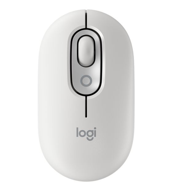 Logitech Pop 4000 DPI Universal Maus Optisch  (Weiß) f&uuml;r 26,99 Euro
