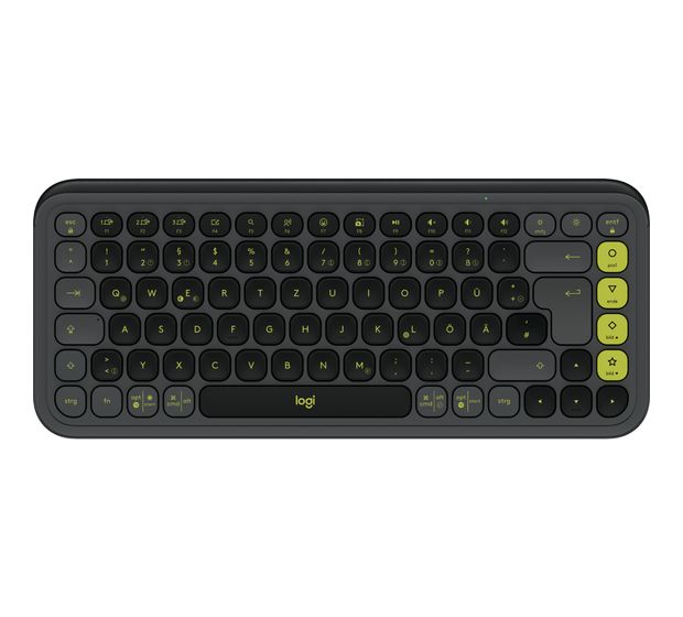Logitech POP Icon Keys Universal Tastatur Bluetooth  (Graphit) f&uuml;r 45,99 Euro