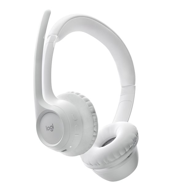 Logitech Zone 300 Ohraufliegender Bluetooth Kopfhörer kabellos 20 h Laufzeit  (Weiß) f&uuml;r 66,49 Euro