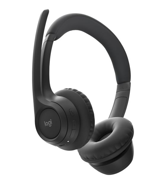 Logitech Zone 300 Ohraufliegender Bluetooth Kopfhörer kabellos 20 h Laufzeit  (Schwarz) f&uuml;r 59,99 Euro