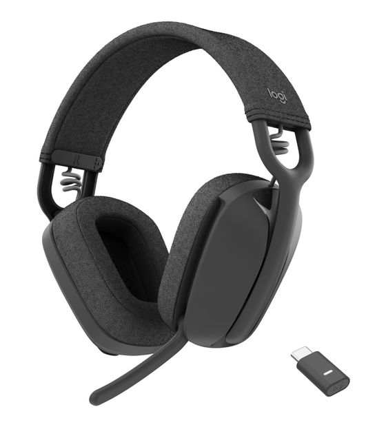 Logitech Zone Vibe Wireless Over Ear Bluetooth Kopfhörer kabellos 20 h Laufzeit  (Graphit) f&uuml;r 129,99 Euro