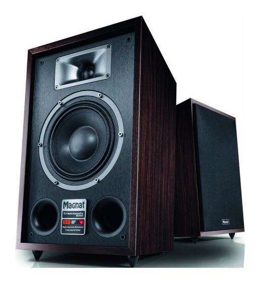 Magnat Transpuls 800A 60 W Bluetooth Lautsprecher  (Schwarz, Braun) f&uuml;r 749,00 Euro