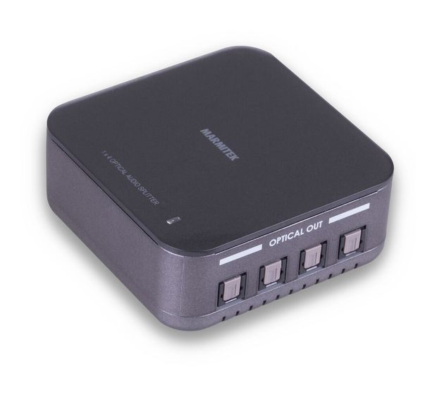 Marmitek Split TS14 - Toslink-Splitter - 1 Eingang / 4 Ausgänge f&uuml;r 61,49 Euro