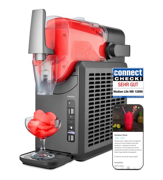 Medion Life MD12090 Slush 2,6 l Eismaschine f&uuml;r 167,99 Euro