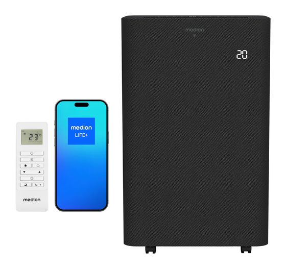 Medion MD 100134 mobile Klimaanlage EEK: A  (Schwarz) f&uuml;r 429,95 Euro