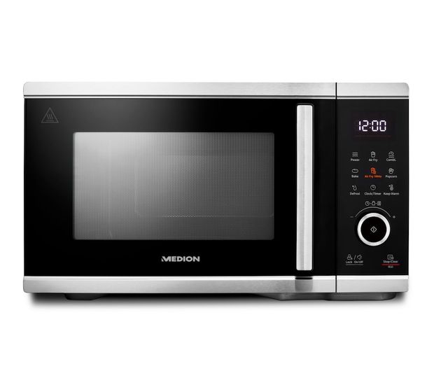 Medion MD11499 Freistehende Mikrowelle 900 W Größe: mittel  (Schwarz, Edelstahl) f&uuml;r 189,95 Euro