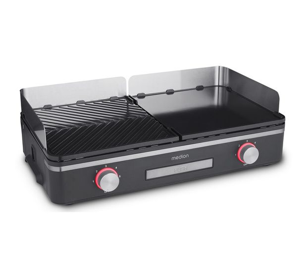 Medion MD12027 2400 W  (Schwarz, Edelstahl) f&uuml;r 89,49 Euro