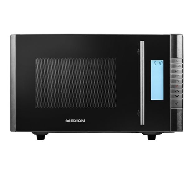 Medion MD14482 Standgeräte Solo 800 W Größe: klein 5 Stufen Grill  (Schwarz, Edelstahl) f&uuml;r 92,49 Euro