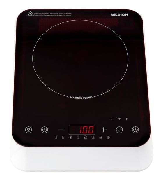 Medion MD18490 29 cm Induktionskochplatte 1 Kochzone f&uuml;r 49,49 Euro