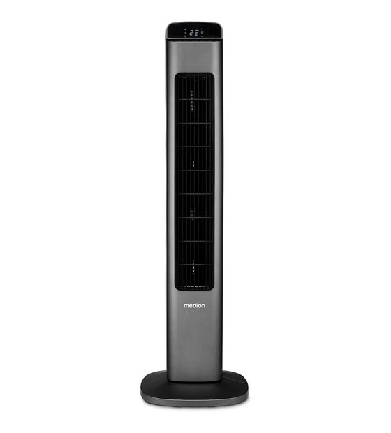 Medion P15TF MD10809 Turmventilator Stand 54 dB  (Schwarz) f&uuml;r 59,49 Euro