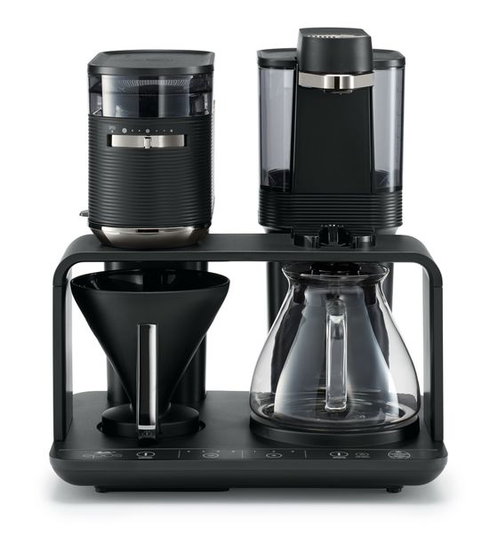 Melitta 1024-01 Epos 8 Tassen Filterkaffeemaschine  (Schwarz, Silber) f&uuml;r 278,99 Euro