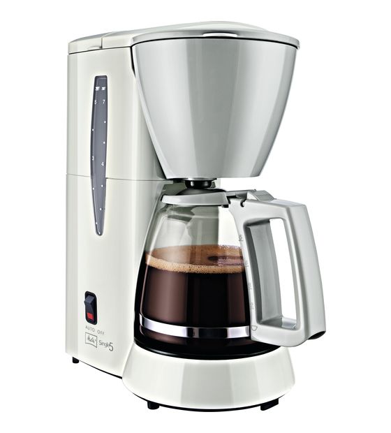Melitta 5M720 Single 5 Tassen Filterkaffeemaschine  (Weiß) f&uuml;r 43,99 Euro