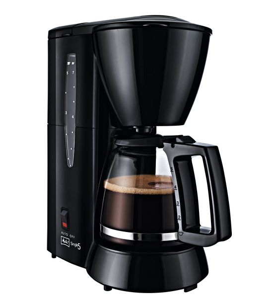 Melitta 5M720 Single 5 Tassen Filterkaffeemaschine  (Schwarz) f&uuml;r 46,49 Euro