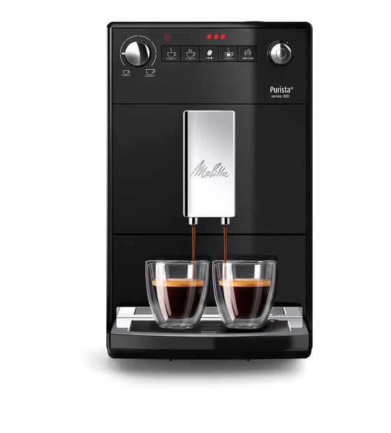 Melitta F230-102 Purista Kaffeevollautomat 15 bar 1,2 l  (Schwarz) f&uuml;r 508,00 Euro