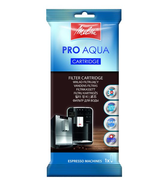 Melitta PRO AQUA reduziert Kalkablagerungen Wasserfilter  (Weiß) f&uuml;r 19,79 Euro