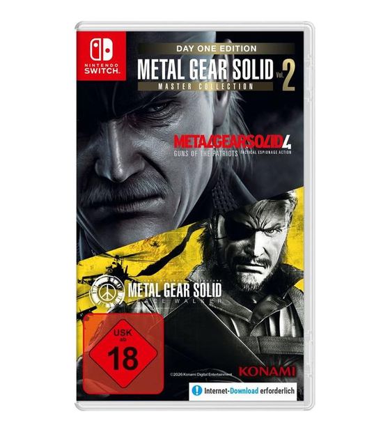 Metal Gear Solid Master Collection 2 - Day One Edition (Nintendo Switch) f&uuml;r 49,99 Euro