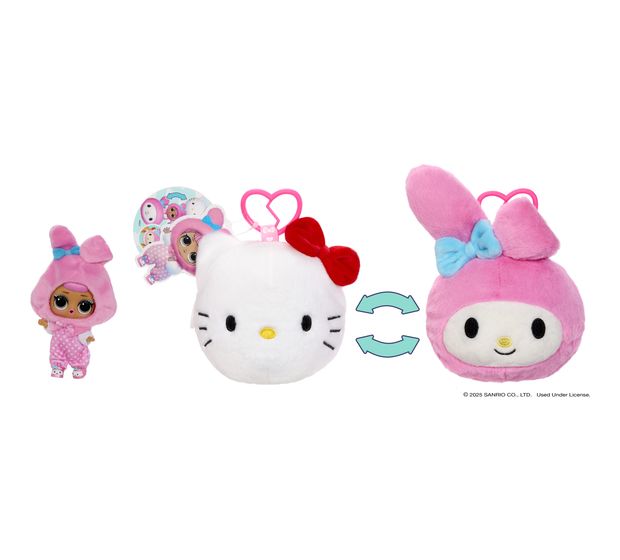 MGA Entertainment Loves Hello Kitty Reversible Plush Surprise f&uuml;r 16,99 Euro