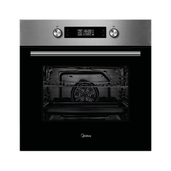 MIDEA 65P90E3IX Einbaubackofen groß AutoClean f&uuml;r 1.351,00 Euro