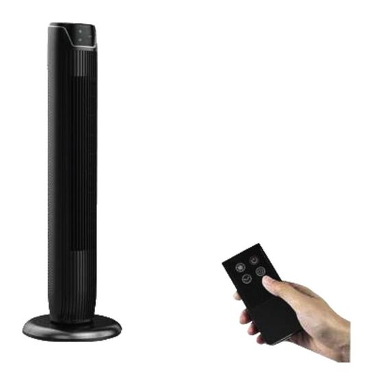 MIDEA FZ10-17JR 26 m³/h Turmventilator Stand 62 dB  (Schwarz) f&uuml;r 63,99 Euro