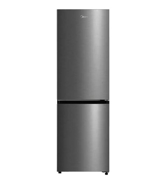 MIDEA MDRB470MGC46I 216 l / 118 l Kühl-Gefrierkombi freistehend NoFrost 169 kWh Jahr  (Edelstahl) f&uuml;r 448,00 Euro