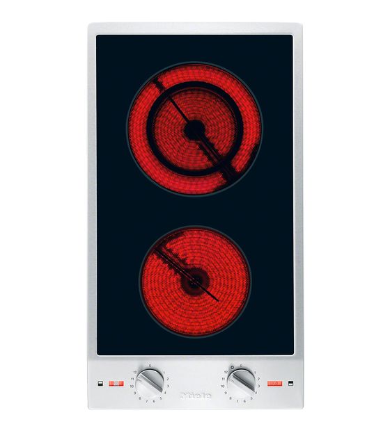 Miele CS1112E Elektro-CombiSet mit 2 Kochzonen inkl. 1 Vario-Zone Glaskeramik Kochfeld/Herdplatte 2 Zone(n) f&uuml;r 1.049,00 Euro