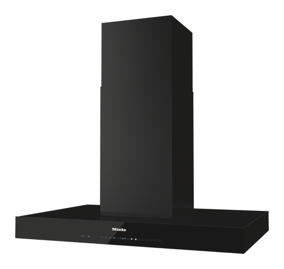 Miele DA6698D Puristic Edition 6000 Abluft/Umluft Dunstabzugshaube/Esse Insel 90 cm (Schwarz) f&uuml;r 3.374,00 Euro