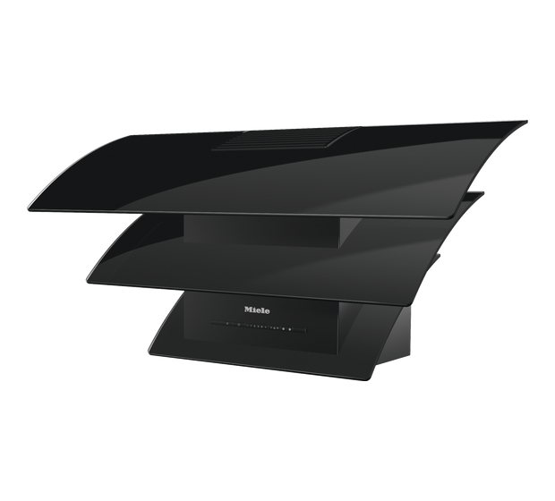 Miele DA7198W Triple Abluft/Umluft Dunstabzugshaube/Esse Wand 88 cm (Schwarz) f&uuml;r 1.349,00 Euro