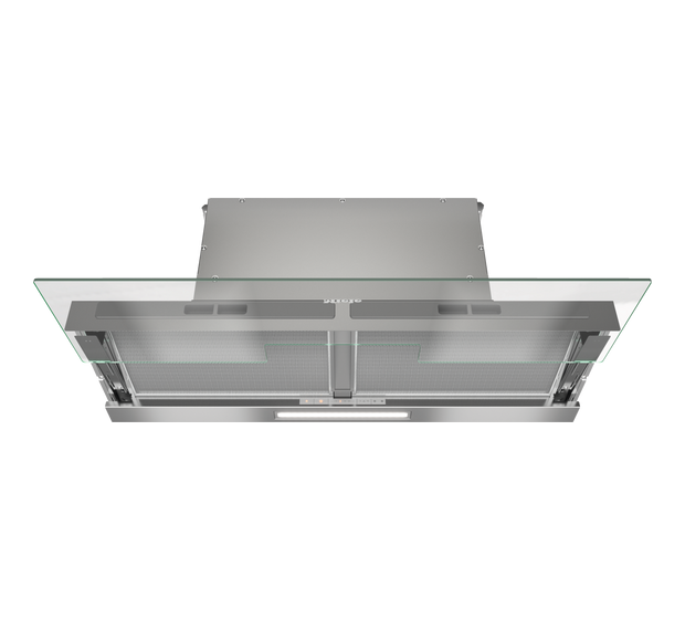 Miele DAS4940 Abluft/Umluft Dunstabzugshaube/Esse Einbau 861 mm (Silber, Transparent) f&uuml;r 999,00 Euro