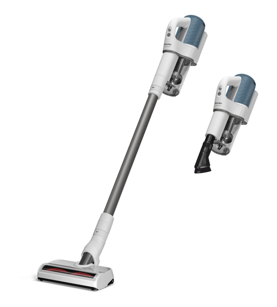 Miele Duoflex HX1 Handstaubsauger Beutellos bis 55 min Laufzeit Hygienefilter  (Blau, Weiß) f&uuml;r 299,99 Euro