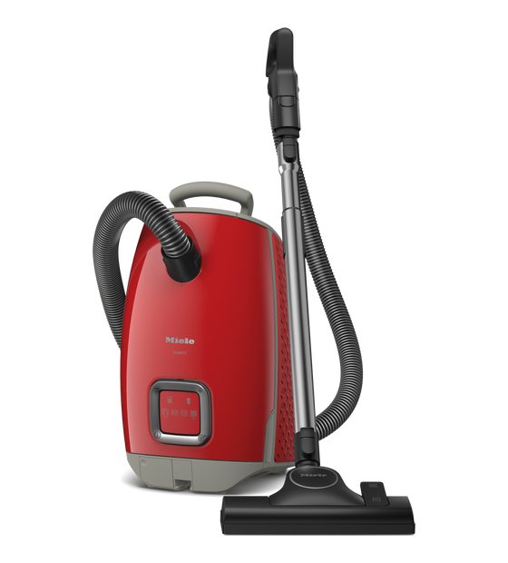 Miele Guard L1 Red Pulse Bodenstaubsauger mit Staubbeutel 890 W Miele AirClean  (Grau, Rot) f&uuml;r 238,99 Euro