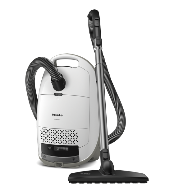 Miele Guard M1 Parquet Flex Bodenstaubsauger mit Staubbeutel 890 W Miele AirClean Plus  (Weiß) f&uuml;r 279,99 Euro