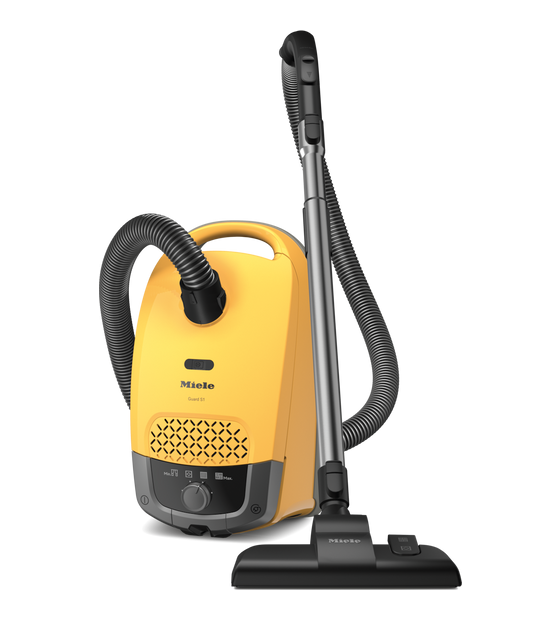 Miele Guard S1 Bodenstaubsauger mit Staubbeutel 890 W Miele AirClean  (Gelb) f&uuml;r 179,99 Euro