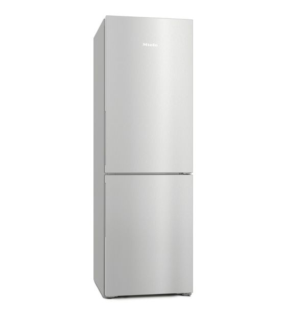 Miele KFN4375DD 227 l / 103 l Kühl-Gefrierkombi freistehend NoFrost 202,6 kWh Jahr  (Silber) f&uuml;r 1.043,00 Euro
