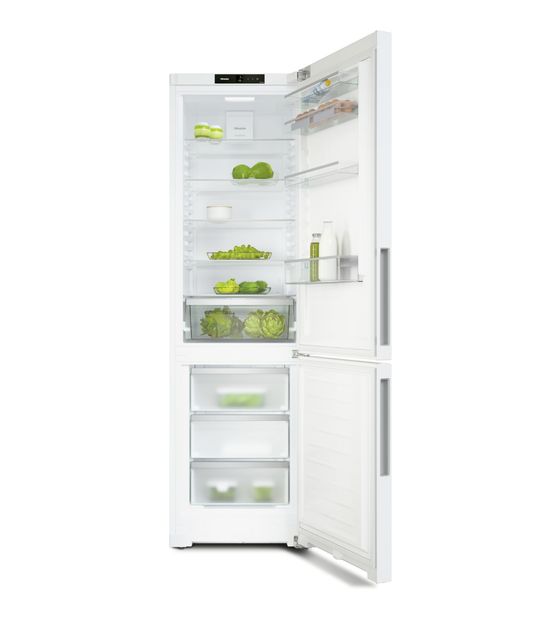 Miele KFN4395DD 268 l / 103 l Kühl-Gefrierkombi freistehend NoFrost 203 kWh Jahr  (Weiß) f&uuml;r 1.065,00 Euro