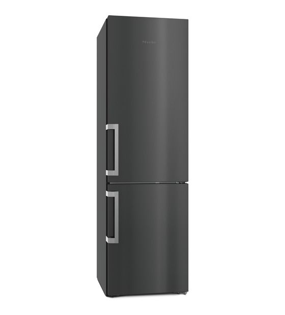 Miele KFN4795BD 270 l / 103 l Kühl-Gefrierkombi freistehend 129 kWh Jahr  (Schwarz) f&uuml;r 1.954,00 Euro