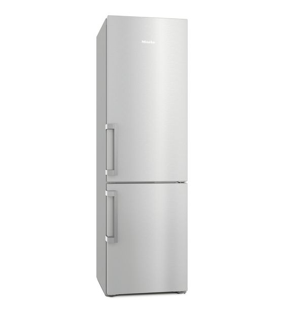 Miele KFN4795DD 270 l / 103 l Kühl-Gefrierkombi freistehend NoFrost 203 kWh Jahr  (Silber) f&uuml;r 1.443,00 Euro