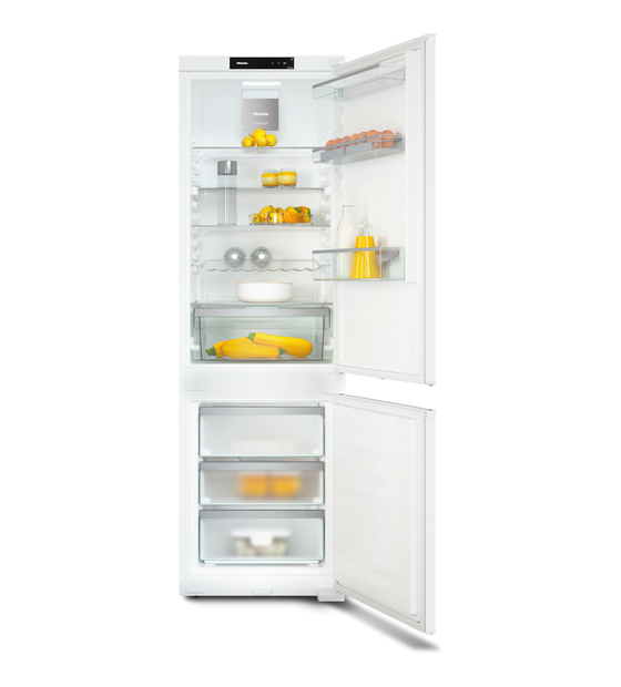 Miele KFN7733E 183 l / 70 l Einbau Kühl-/Gefrierkombination 227,03 kWh NoFrost f&uuml;r 1.449,00 Euro