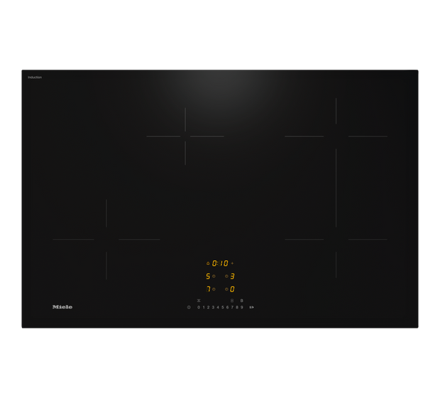 Miele KM 7373 FL autarkes 80cm Induktions Kochfeld/Herdplatte 4 Zone(n) f&uuml;r 1.069,00 Euro