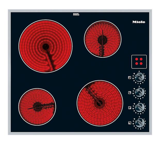 Miele KM520 autarkes 60cm Glaskeramik Kochfeld/Herdplatte 4 Zone(n) f&uuml;r 919,00 Euro