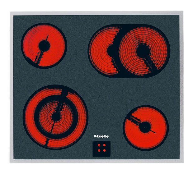 Miele KM6003LPT herdgebundenes 60cm Glaskeramik Kochfeld/Herdplatte 4 Zone(n) f&uuml;r 497,00 Euro