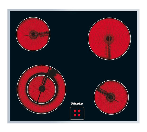 Miele KM6012 herdgebundenes 60cm Glaskeramik Kochfeld/Herdplatte 4 Zone(n) f&uuml;r 448,00 Euro