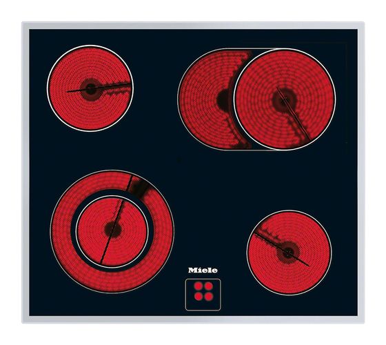 Miele KM6013 herdgebundenes 60cm Glaskeramik Kochfeld/Herdplatte 4 Zone(n) f&uuml;r 548,00 Euro