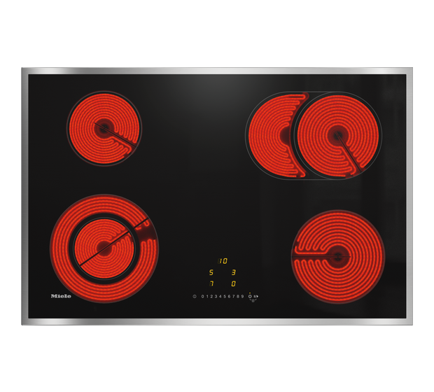 Miele KM6522FR autarkes 76cm Glaskeramik Kochfeld/Herdplatte 4 Zone(n) f&uuml;r 979,00 Euro