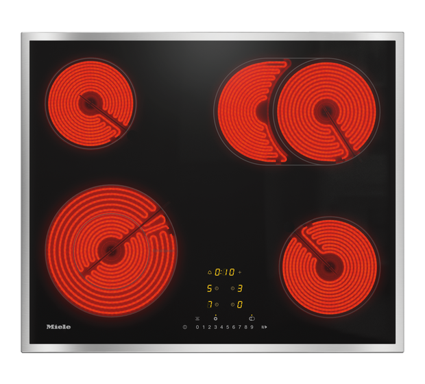 Miele KM6540FR autarkes 60 cm Glaskeramik Kochfeld/Herdplatte 4 Zone(n) f&uuml;r 849,00 Euro