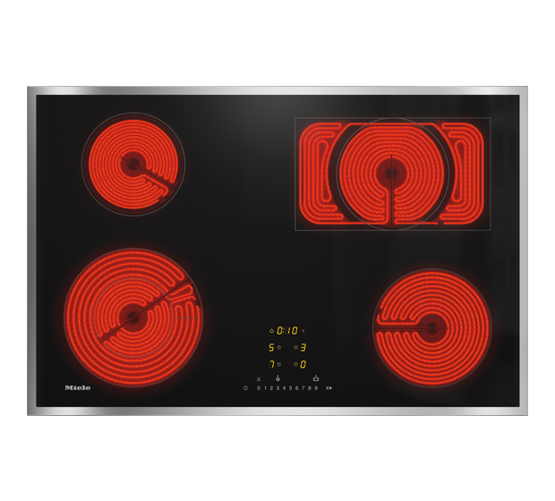 Miele KM6542FR autarkes 76,4 cm Glaskeramikkochfeld 4 Kochzonen f&uuml;r 929,00 Euro