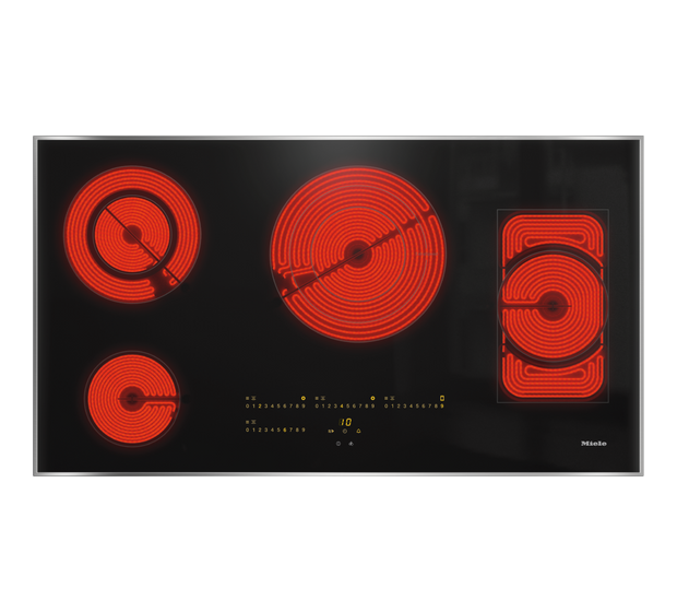 Miele KM6565FR autarkes 94cm Glaskeramik Kochfeld/Herdplatte 4 Zone(n) f&uuml;r 1.719,00 Euro