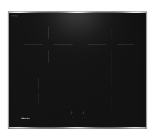 Miele KM7063FR herdgebundenes 62.6 cm Induktions Kochfeld/Herdplatte 4 Zone(n) f&uuml;r 979,00 Euro