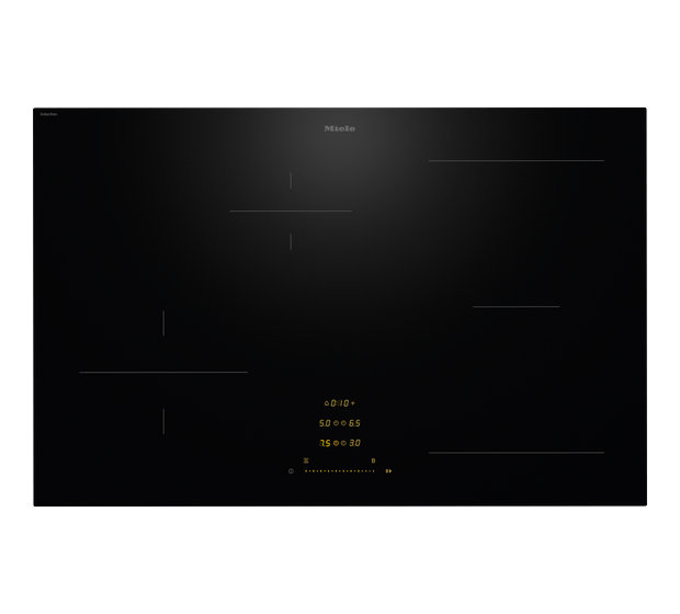 Miele KM8482FL autarkes 80 cm 80.6 cm Induktions Kochfeld/Herdplatte 4 Zone(n) f&uuml;r 1.494,00 Euro
